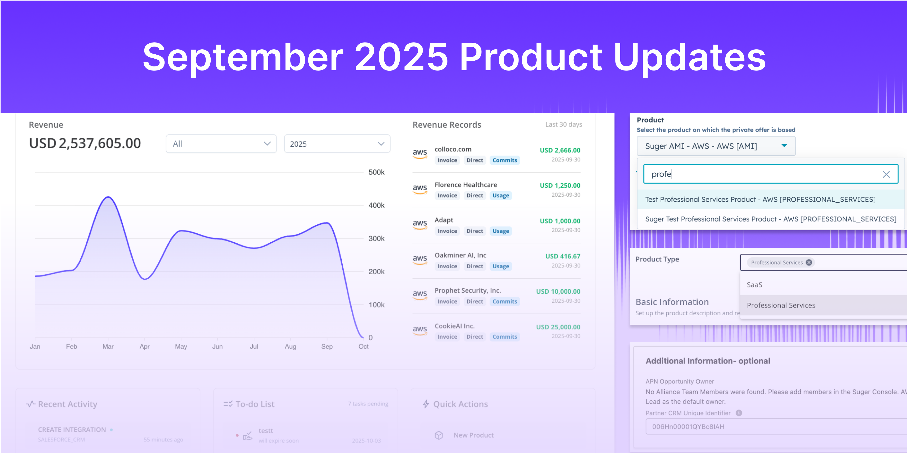 Product Updates: September 2025