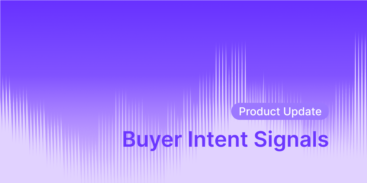 Buyer Intent Signals for Cloud Marketplaces